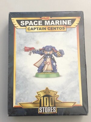 Warhammer 40k Space Marine Captain Centos Limited Edition