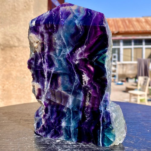 1.9LB NATURAL Green Cubic FLUORITE Crystal Cluster Mineral Specimen - 第 3/14 張圖片
