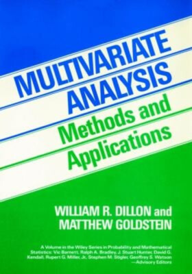 Multivariate Analysis : Methods and Applications Hardcover