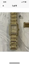 Judith Ripka Regent Goldtone Watch Sz Avg
