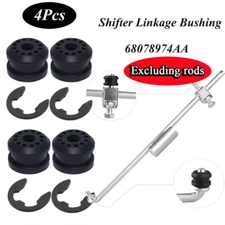 4X Transfer Case Control Lever Shift Linkage Rod Bushings Kit For Dodge Ram 1500