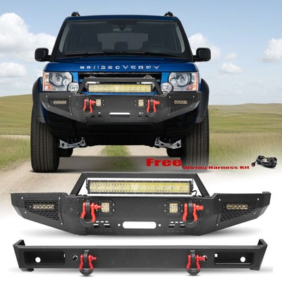Aaiwa For Land Rover Discovery 2 1999-2004 Front or Rear Bumper W/ LED Light 002