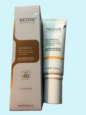 Neova DNA Damage Control Silc Sheer 2.0 Broad Spectrum SPF 40, 2.5 oz. EXP 10/26