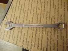 Vintage Powr Kraft USA 1" 12 Point Open Ended Combination Wrench  P