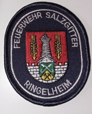 Aufnäher, Patch, Ärmelabzeichen FF Salzgitter-Ringelheim, Größe 80x67