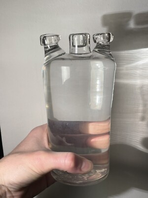 Rare Antique Woulff Glass Woulf / Woulfe Bottle 19th Centry