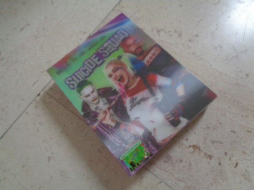 SUICIDE SQUAD 3D Filmarena LENTI FULL SLIP BluRay SteelBook Harley Quinn JOKER - Picture 4 of 9