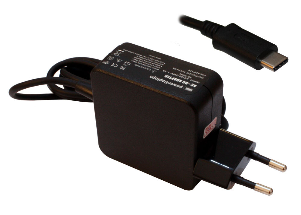 Lenovo TAB6 Compatible Tablet Power AC Adapter Charger With Built