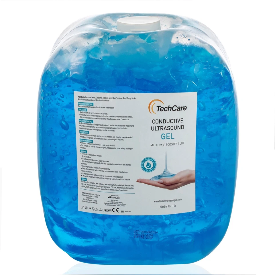 GEL TRANSMISIÓN ULTRASONIDO 5 LITROS PLUS BOTELLA Foto 2 de 4