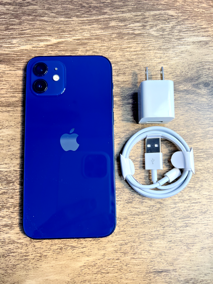 Apple iPhone 12 mini 64GB Blue (Unlocked) Fair Condition 753575954406 eBay