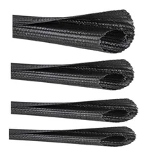 Expandable Sleeving Black Braided (3-38mm) Harness Sheathing Cable Wiring Loom