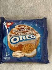 Oreos Cinnamon Bun Cookies Imported From Canada RARE NOT FOUND IN THE US