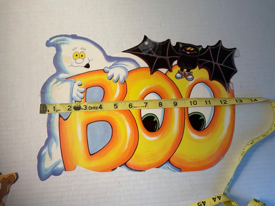 Lot of 8 Vintage Halloween Decorations. eBay