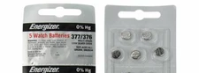 5 x FRESH Energizer 377 376 WATCH BATTERY SR626SW SR626W Silver Oxide Battery