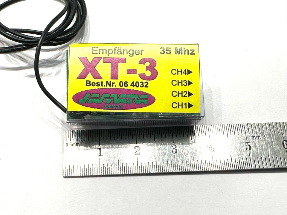 Jamara J064032 Empfänger XT3 35MHz Modellbau Fernsteuerung (1128-766601) - Bild 2 von 3