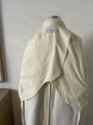 Raey Oversized Alpaca Cream Coat XS - Picture 9 of 9