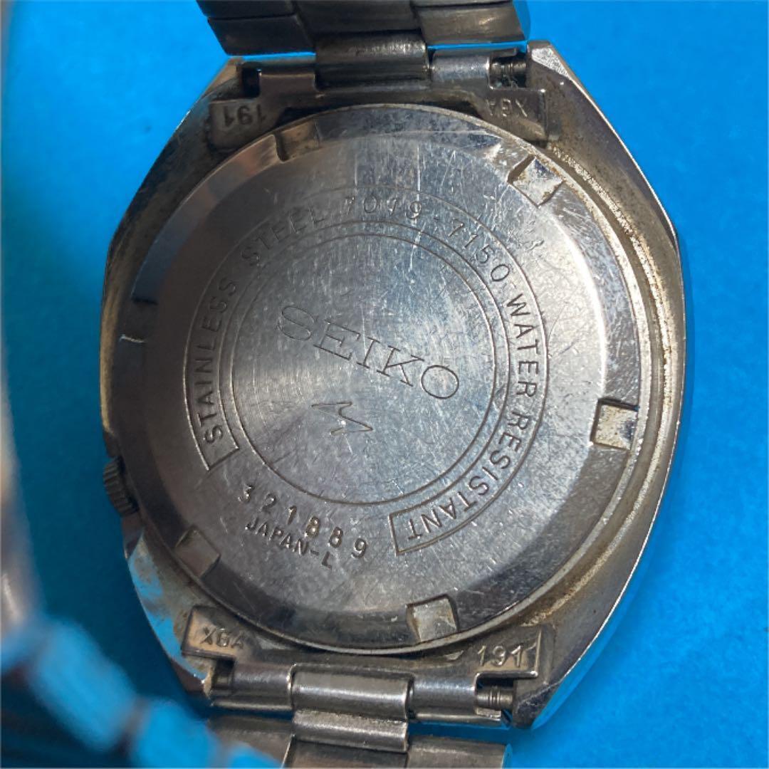 SEIKO Advan 7019-7150 Automatic Cut Glass 25 Jewels 1970s SEIKO Advan 7019-7150 Automatic Cut Glass 25 Jewels 1970s
