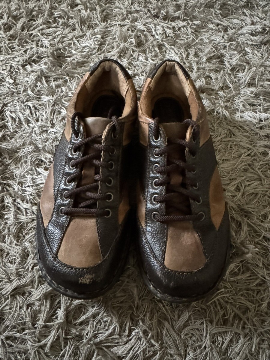 bo78 BOC Born Concept C47835 Women Brown Tan Oxford Shoes Size US