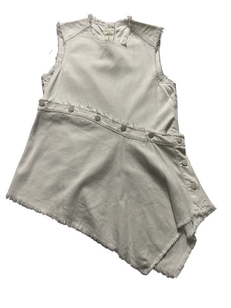Sass and Bide Sleeveless Denim White Dress Size 36
