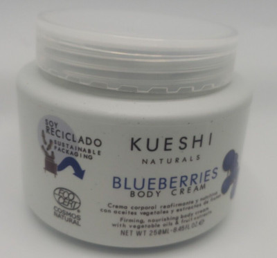 Kueshi BLUEBERRIES Body Cream for Dry & Cracked Skin   8.45 oz 250 ml  exp: 2/24