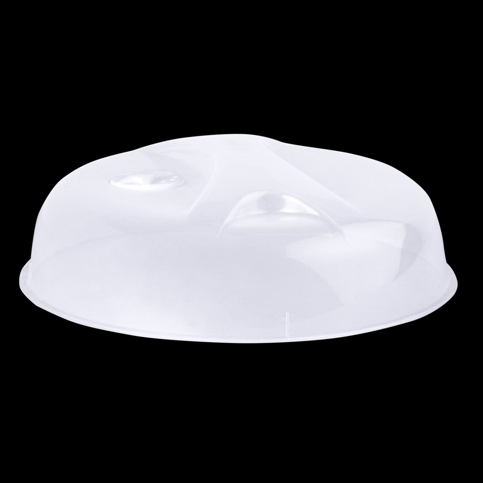 Cuisine 30cm Microwave Food Cover Plastic Food Plate Dome Cover