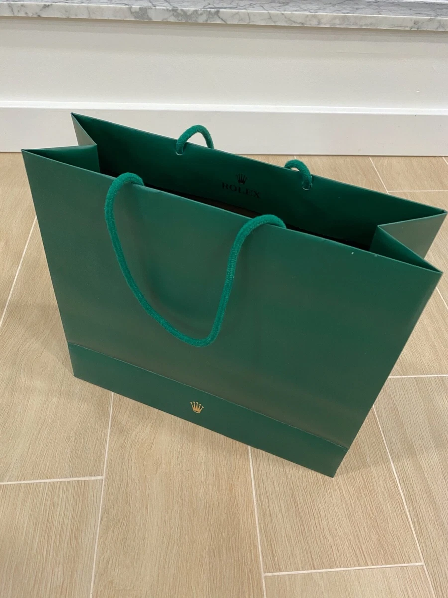 Rolex shopping bag hot sale