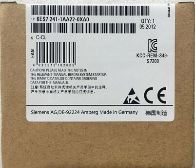 6ES7 241-1AA22-0XA0 NEW SIEMENS 6ES7241-1AA22-0XA0 Modem Expansion Module Analog