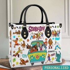 For Scooby Doo Lovers Leather Handbag 058