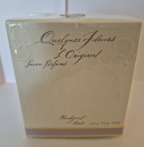 QUELQUES FLEURS L'ORIGINAL by Houbigant 3.5 oz Savon Perfume ~Factory Sealed~