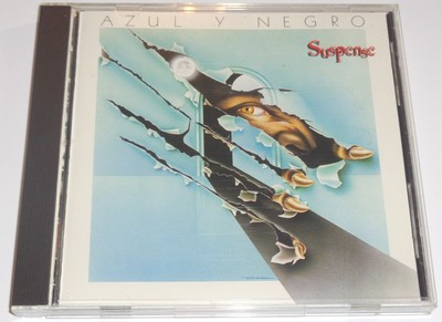 Azul Y Negro Suspense CD Authentic West Germany Mercury Disc Patent Pending Case