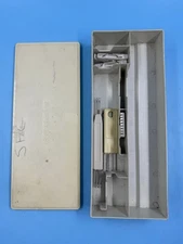 Vintage Silver Reed Accessories Box For Knitting Machine With Etc