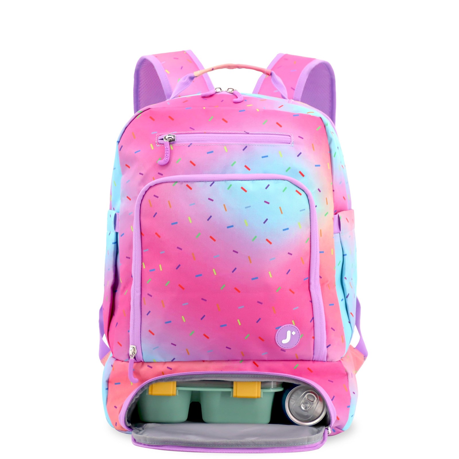 Lunch Box For Kids Adult School Bookbag Confetti