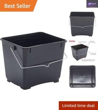 5L Recycled Plastic Paint Scuttle Bucket for Easy Painting with Mini Rollers