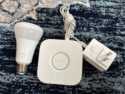 Philips Hue A19 White Bulb + Hub - Used