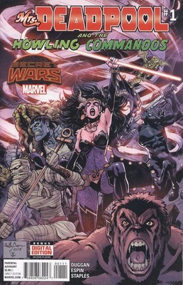 Mrs Deadpool And Howling Commandos #1 Marvel Comics