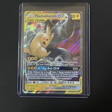Pokemon TCG Pikachu & Zekrom GX 33/181 Sm-Team Up Holo Card NM Condition
