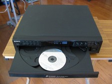 Sony CDP-CE275 5 Disc Changer CD Player Tested Working Condition No Remote