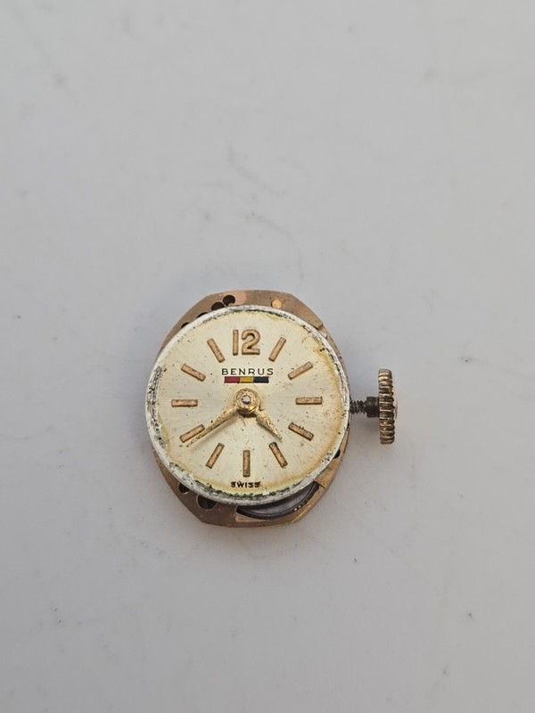 Vintage Omega 13mm Dial & Movement 