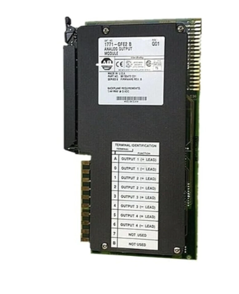 1PCS NEW AB 1771-OFE2 17710FE2 PLC-5 ANALOG OUTPUT MODULE NEW SEALED US Free Tax - Image 3 of 4