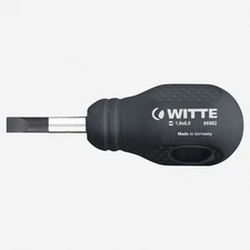 Witte Maxx Slotted Stubby Screwdriver, 8.0 x 25mm