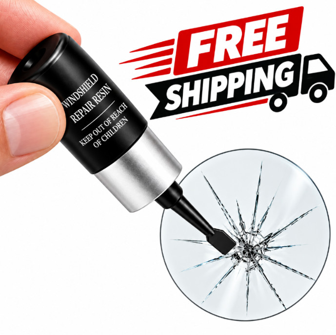 Windshield Repair Kit Cracked Glass Repair Kit to Fix Auto Glass