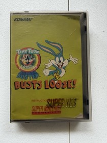 Nintendo SNES SNS-001 Console w/ Controllers, Power Adapter, 4 Games