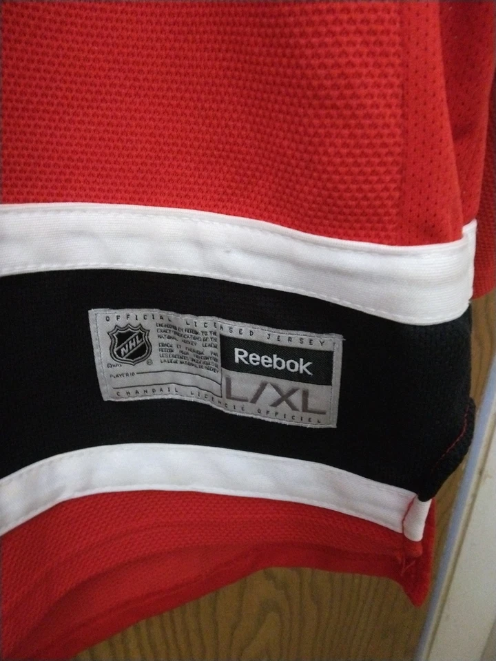Camiseta deportiva de hockey Reebok Ilya Kovalchuck #17 New Jersey Devils NHL juvenil talla XL Foto 3 de 4