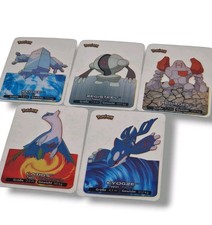 ⚡Pokemon Lamincards Collection Sammlung Regice Registeel Regirock Kyogre Latios⚡