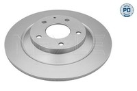 2X Bremsscheibe Hinten Meyle 35 15 523 0017 Pd FÜR Mazda