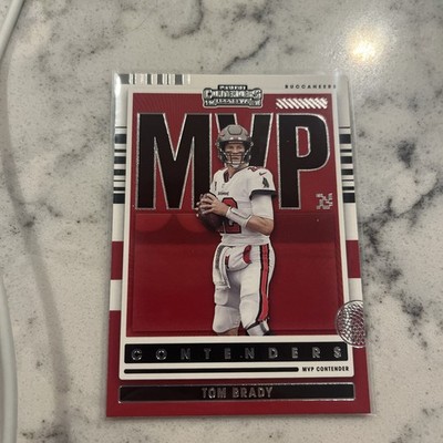 2021 Panini Contenders MVP Contenders Tom Brady #MVP-TBR Tampa Bay Buccaneers