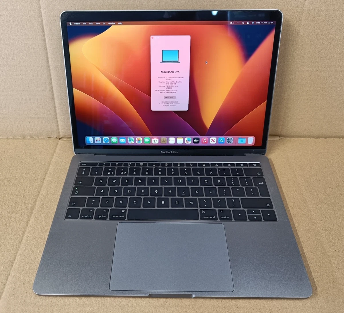 Las mejores ofertas en Portátiles Apple MacBook Pro 2017 de 13,3