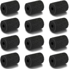 Pool Hose Tail Scrubbers,12 Pack Tail Sweeps Scrubber Replacement High Density S
