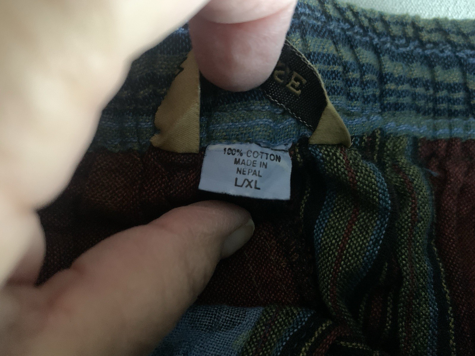 Windhorse Patchwork Himalayan Handcrafted Boho Ar… - image 5