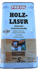 Holzlasur 5L Nussbaum von Prosol
